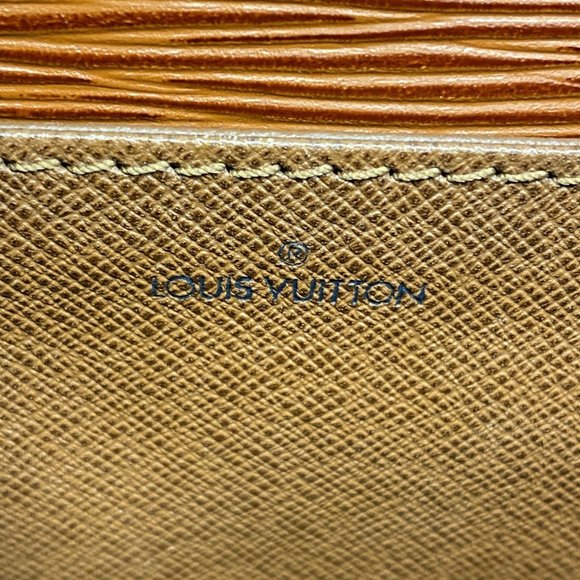 Louis Vuitton Epi Mini Saint-Cloud Shoulder Bag M52213 Kenya Brown Women's - Picture 5 of 14